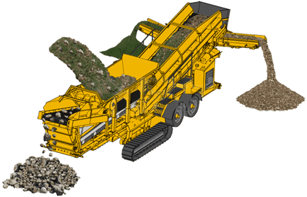 TRACKED MOBILE JAW CRUSHER WORKING PRINCIPLE